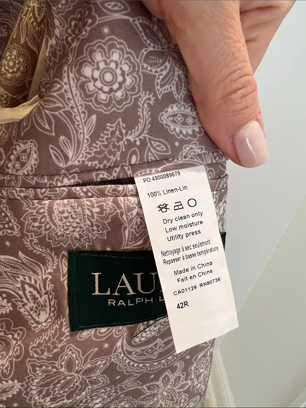 Lauren Ralph Lauren Coral Sport Coat